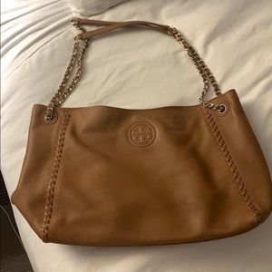 Tory Burch Tan Marion Tote